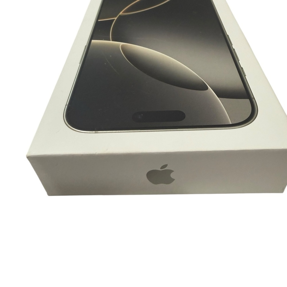 Apple IPhone 16 Pro Max Empty Box Only Packaging Made in CA Natural Titanium